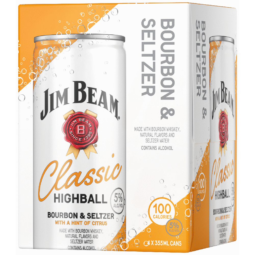 Jim Beam Classic Highball Bourbon Seltzer