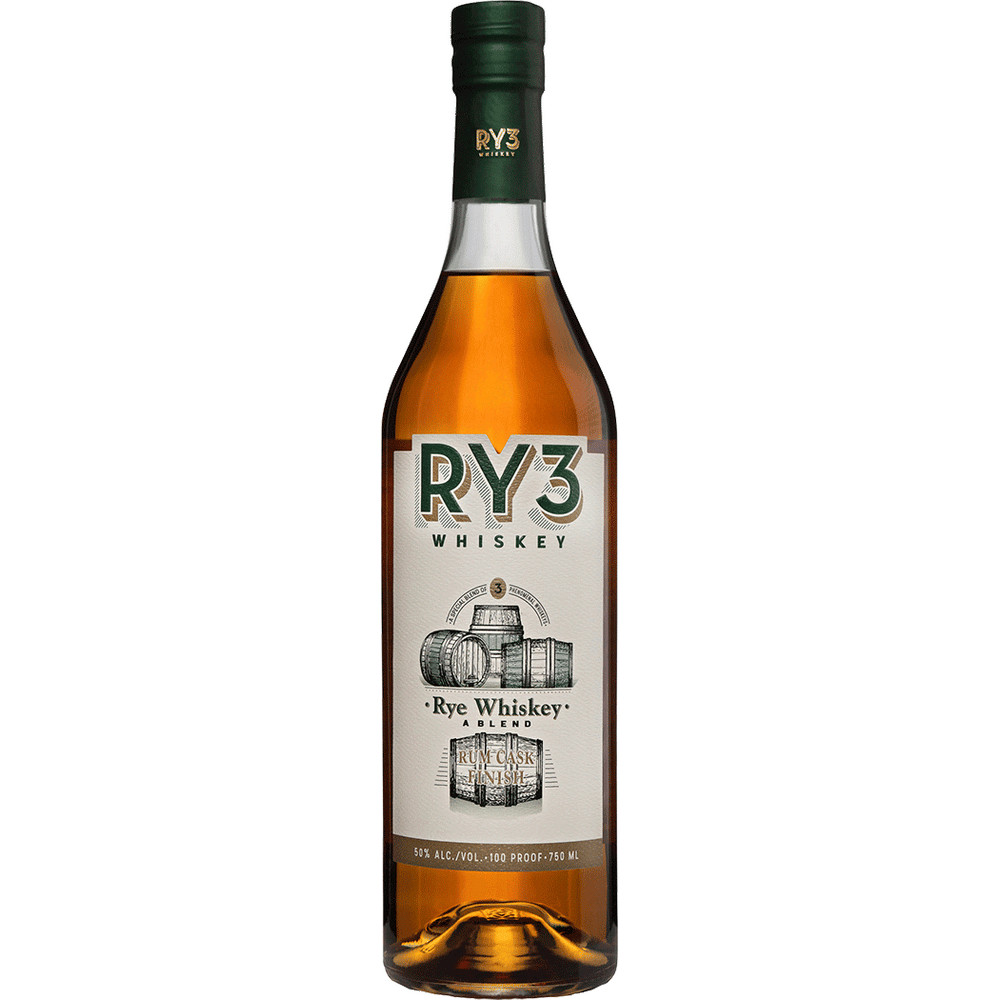 RY3 Rum Cask Finish Rye Whiskey