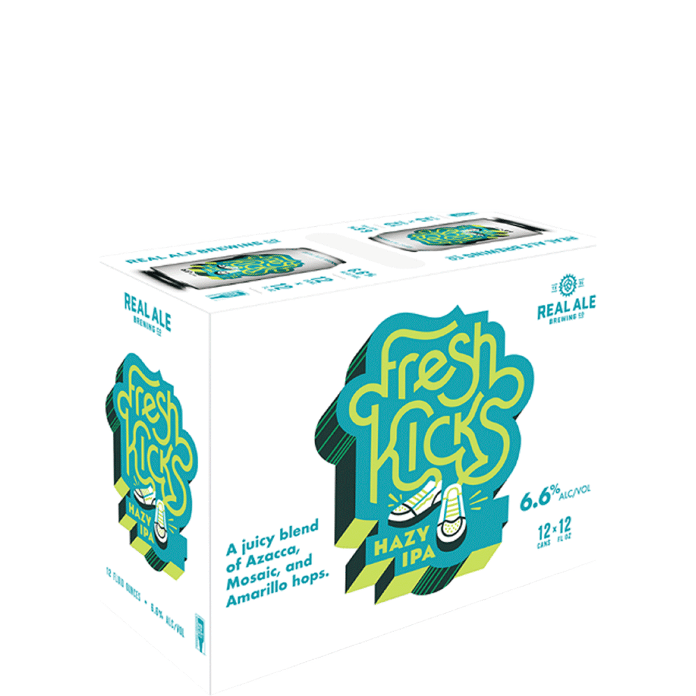 Real Ale Fresh Kicks Hazy IPA