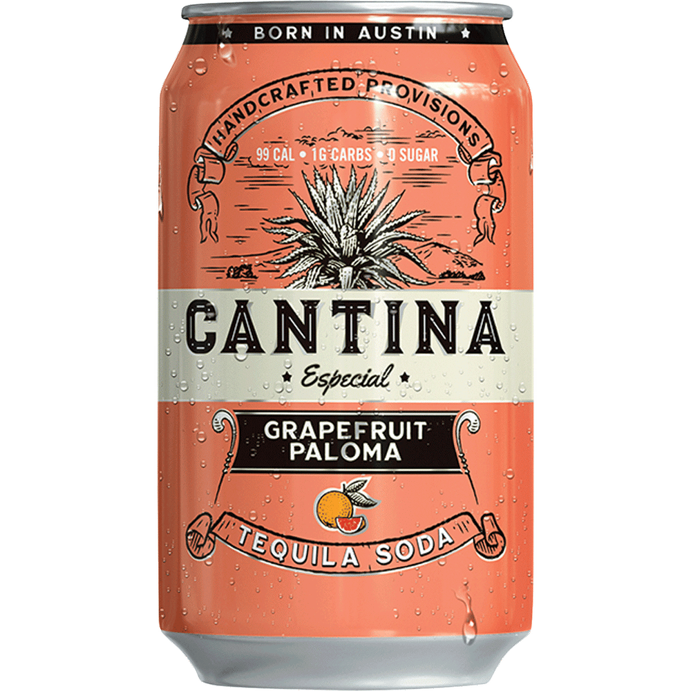 Cantina Especial Grapefruit Paloma Tequila Soda