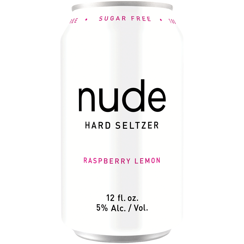 Nude Raspberry Lemon Hard Seltzer