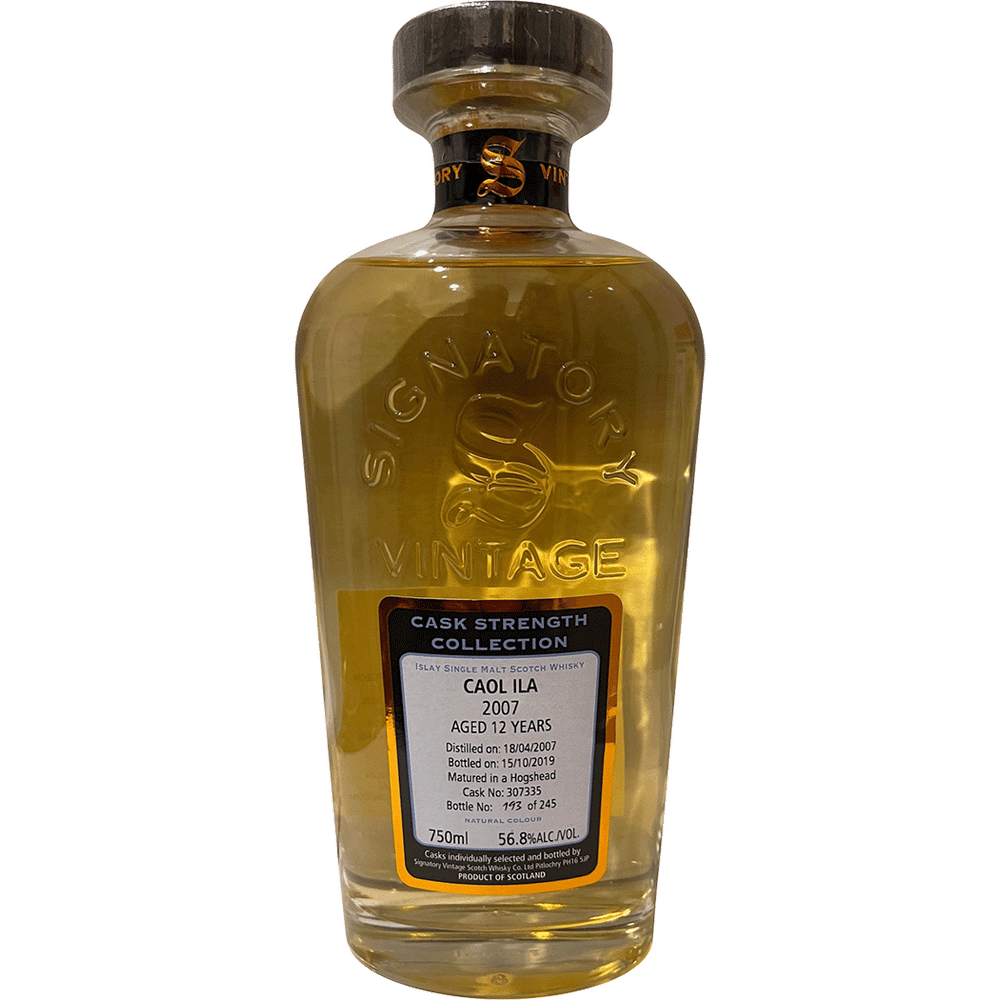 Signatory 1996 22 Year Cask Strength Single Malt Barrel Select Scotch