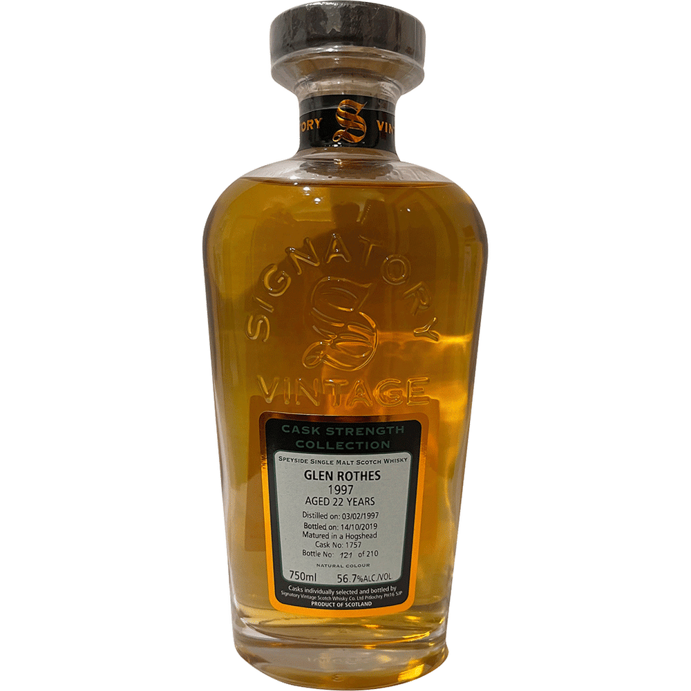 ウイスキー SIGNATORY VINTAGE 1997 GLEN ROTHES 23YO ウイスキー
