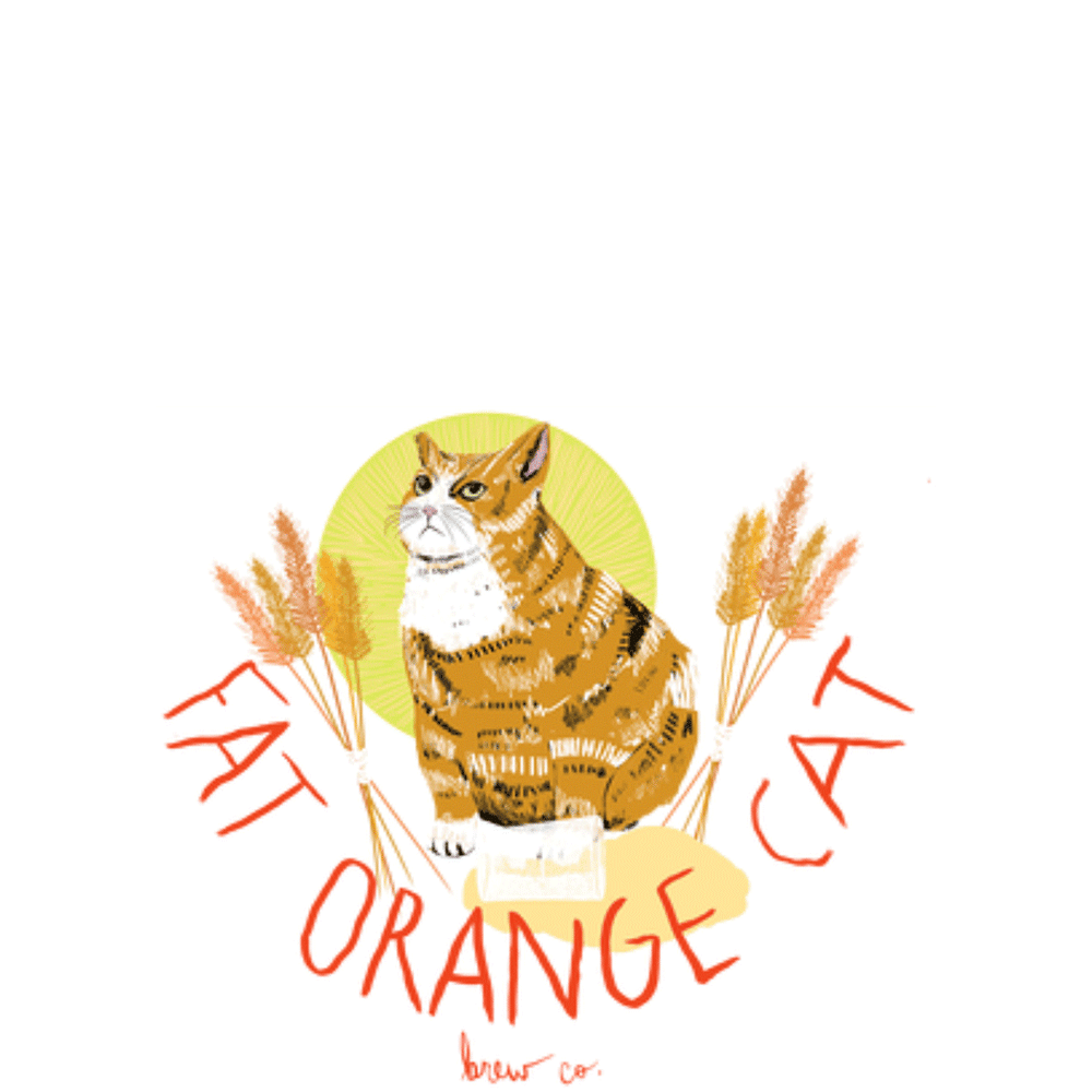 Fat Orange Cat Keep Yer Claws Sharp