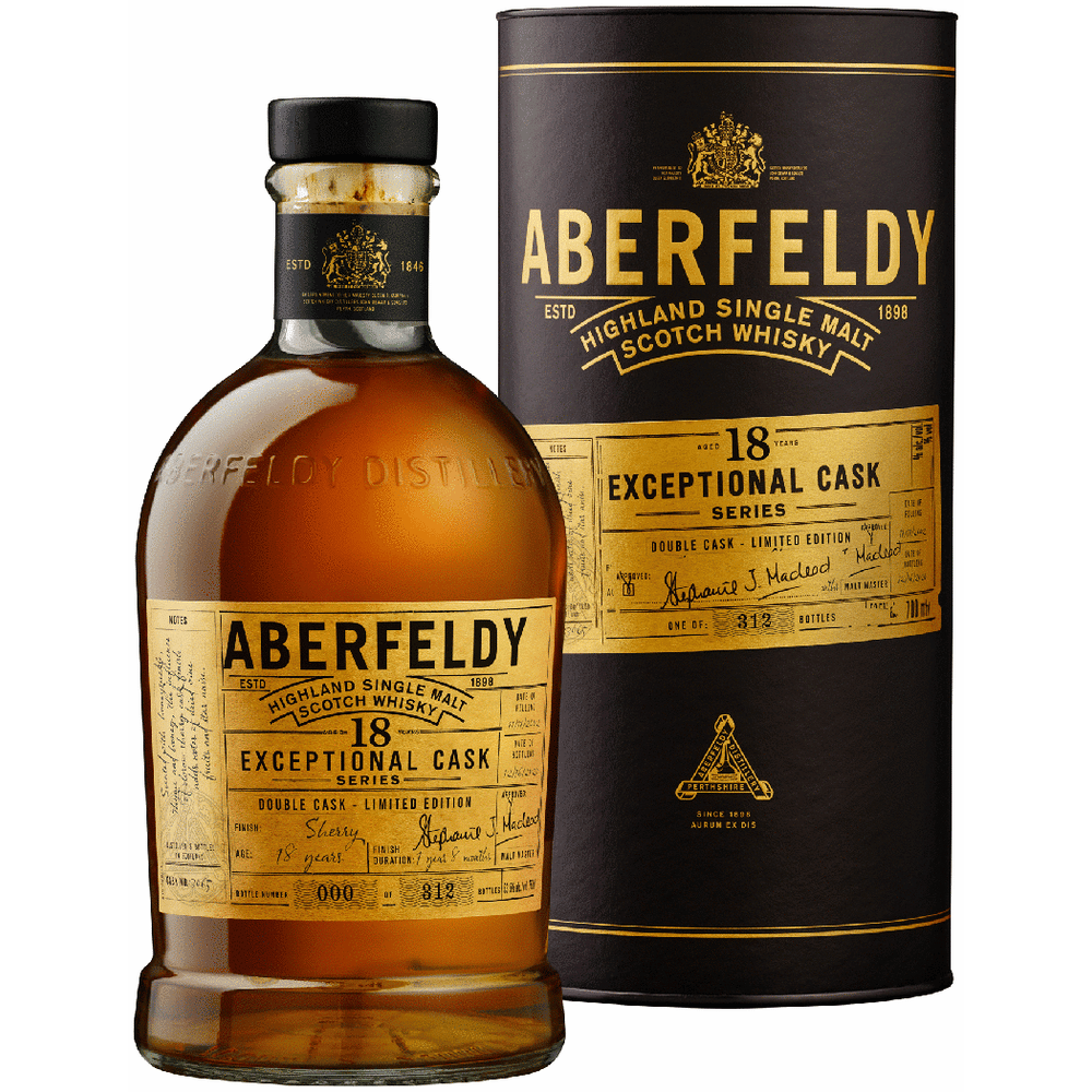 Aberfeldy 18 Year Double Cask Sherry Finish