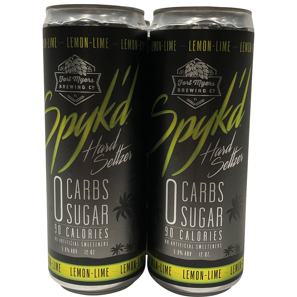 Fort Myers Lemon Lime Spyk'd Seltzer