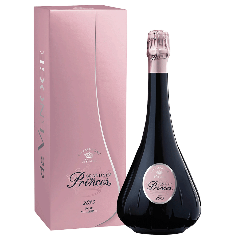 De Venoge Grand Vin Princes Rose Champagne, 2015