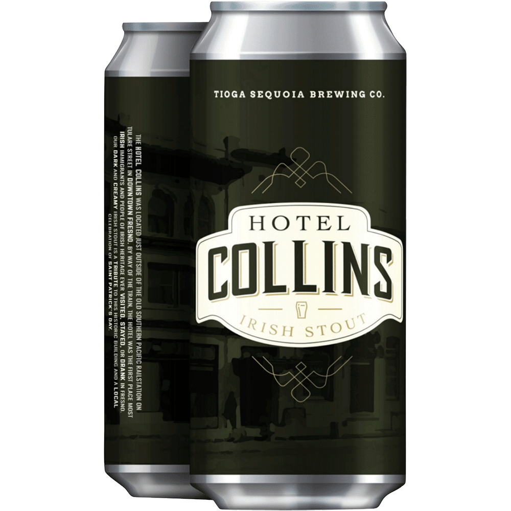Tioga Sequoia Hotel Collins Irish Stout