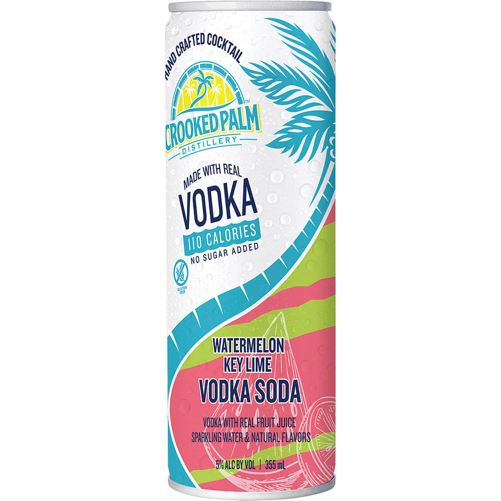 Crooked Palm Wtrmln Lme Vodka Soda