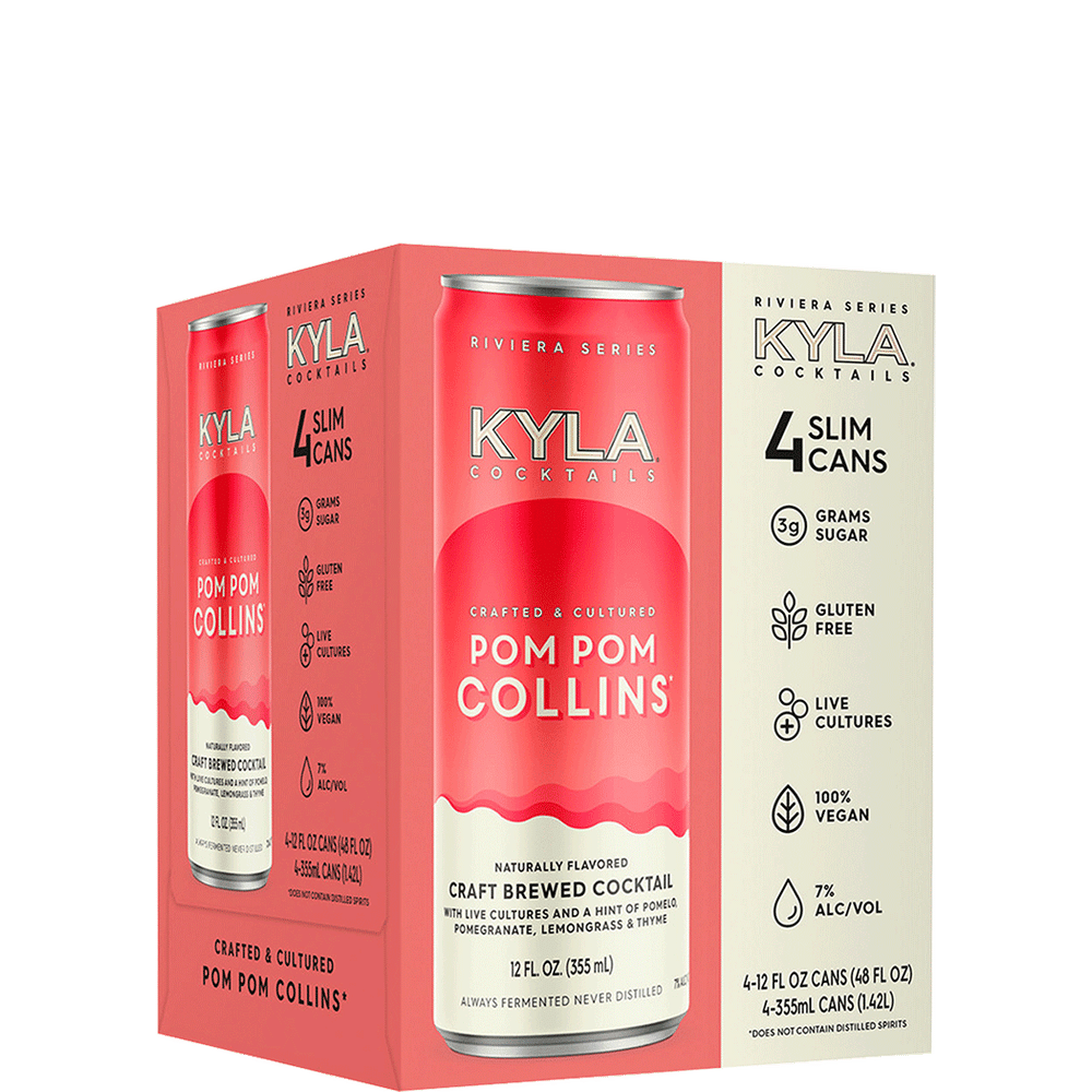 KYLA Riviera Cocktail Series Pomp Pomp Collins