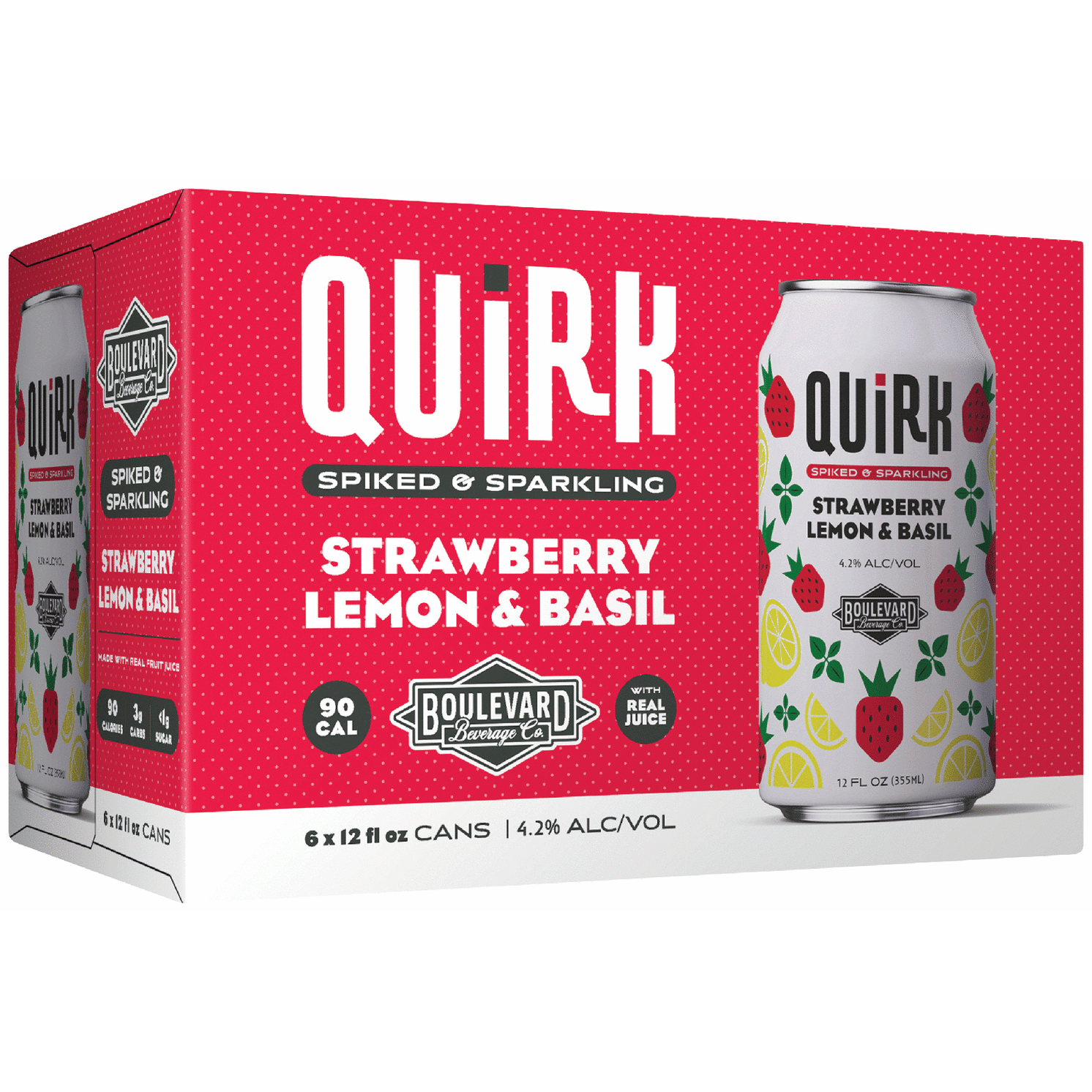 Boulevard Quirk Strawberry Lemon & Basil