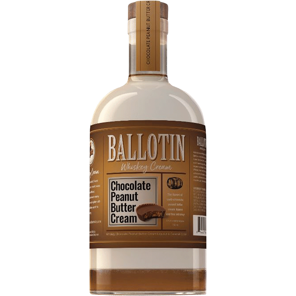 Ballotin Chocolate Peanut Butter Whiskey Cream Liqueur