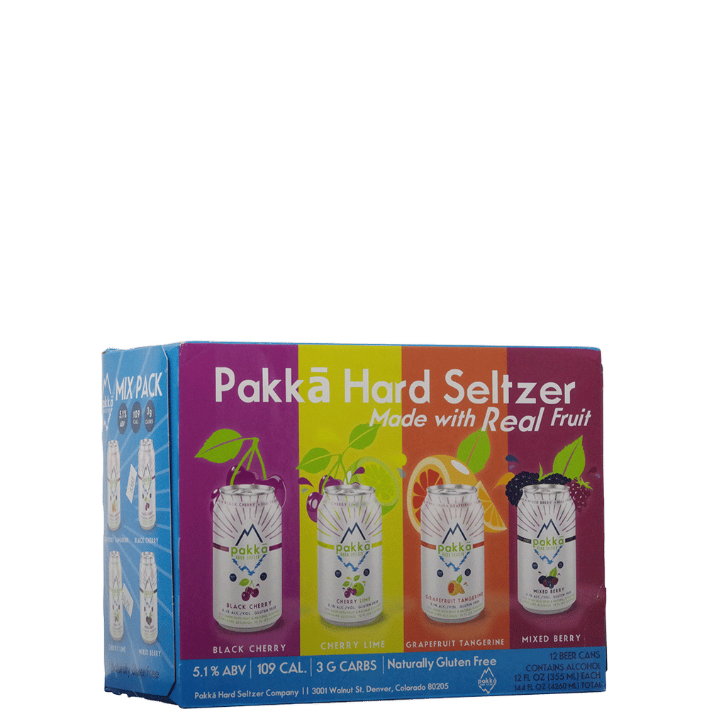Pakka Hard Seltzer Variety Pack
