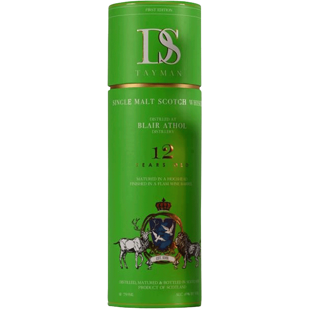 DS Tayman Blair Athol 12 Year Single Malt Scotch Whiskey
