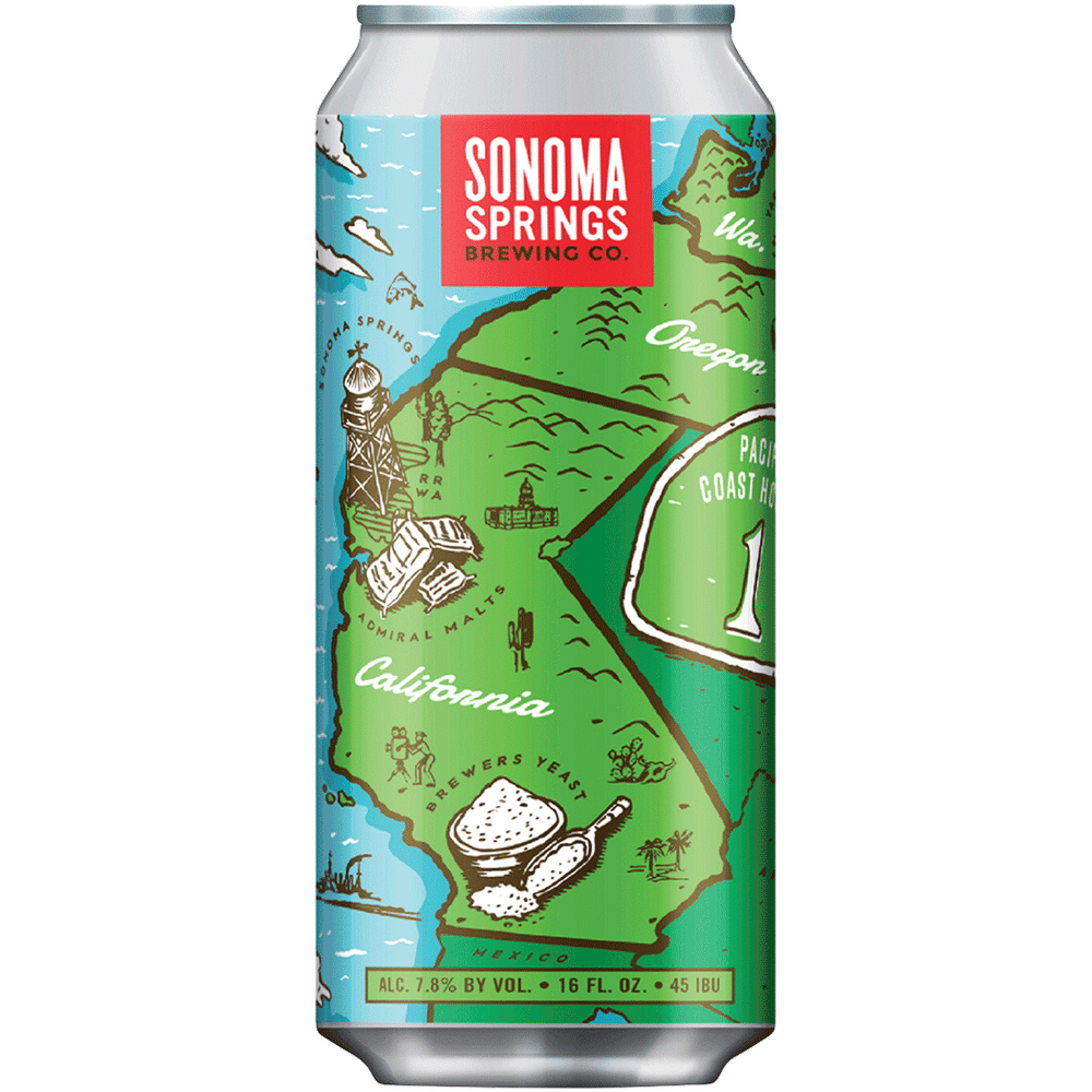 Sonoma Springs Pacific Coast Hopway Tropical IPA