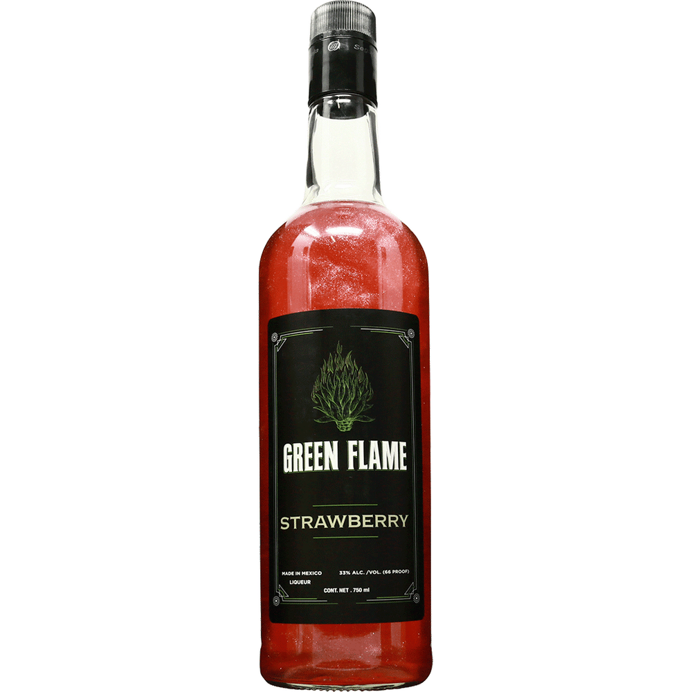 Green Flame Strawberry Tequila