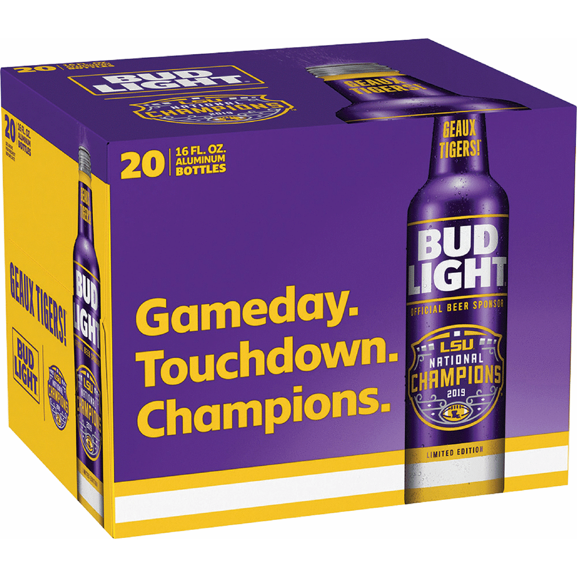 Bud Light LSU Alum Bottle