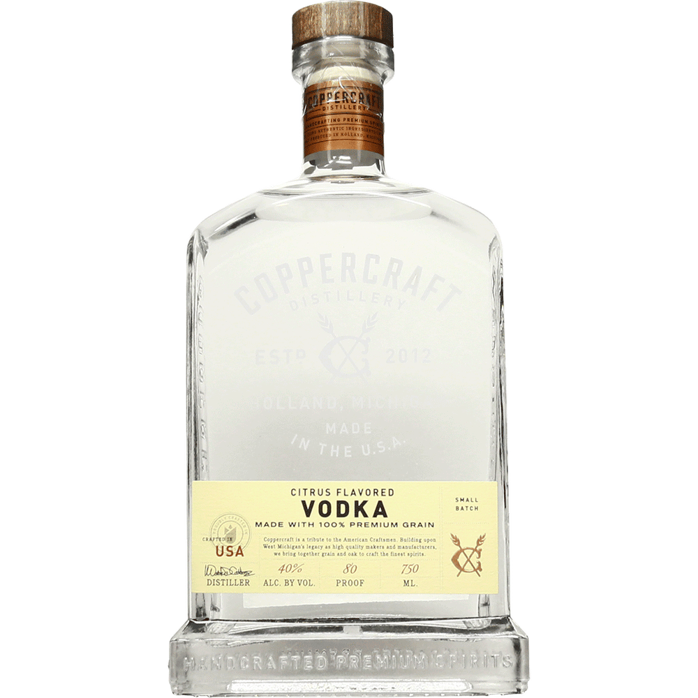 Coppercraft Citrus Vodka