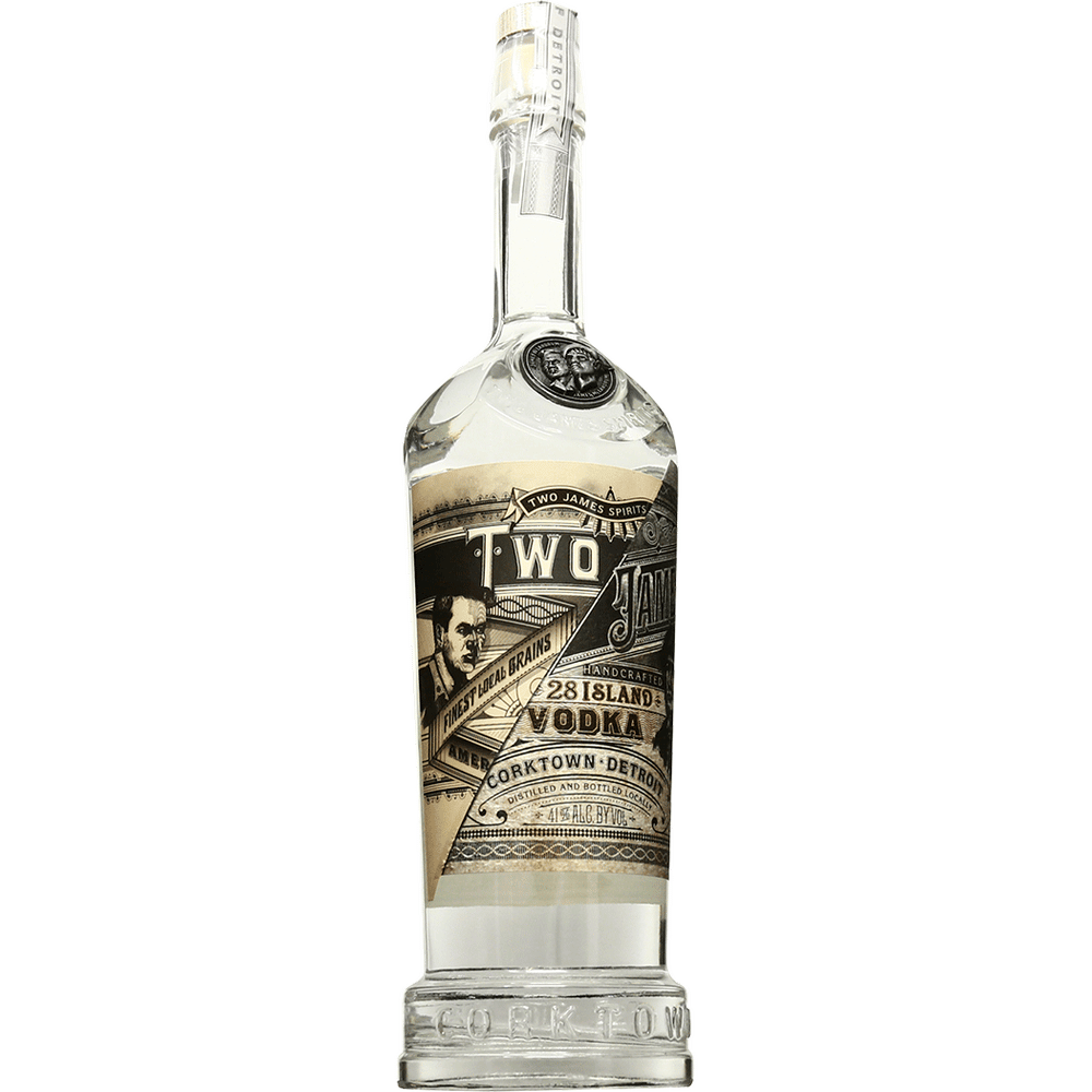 Two James 28 Island Vodka
