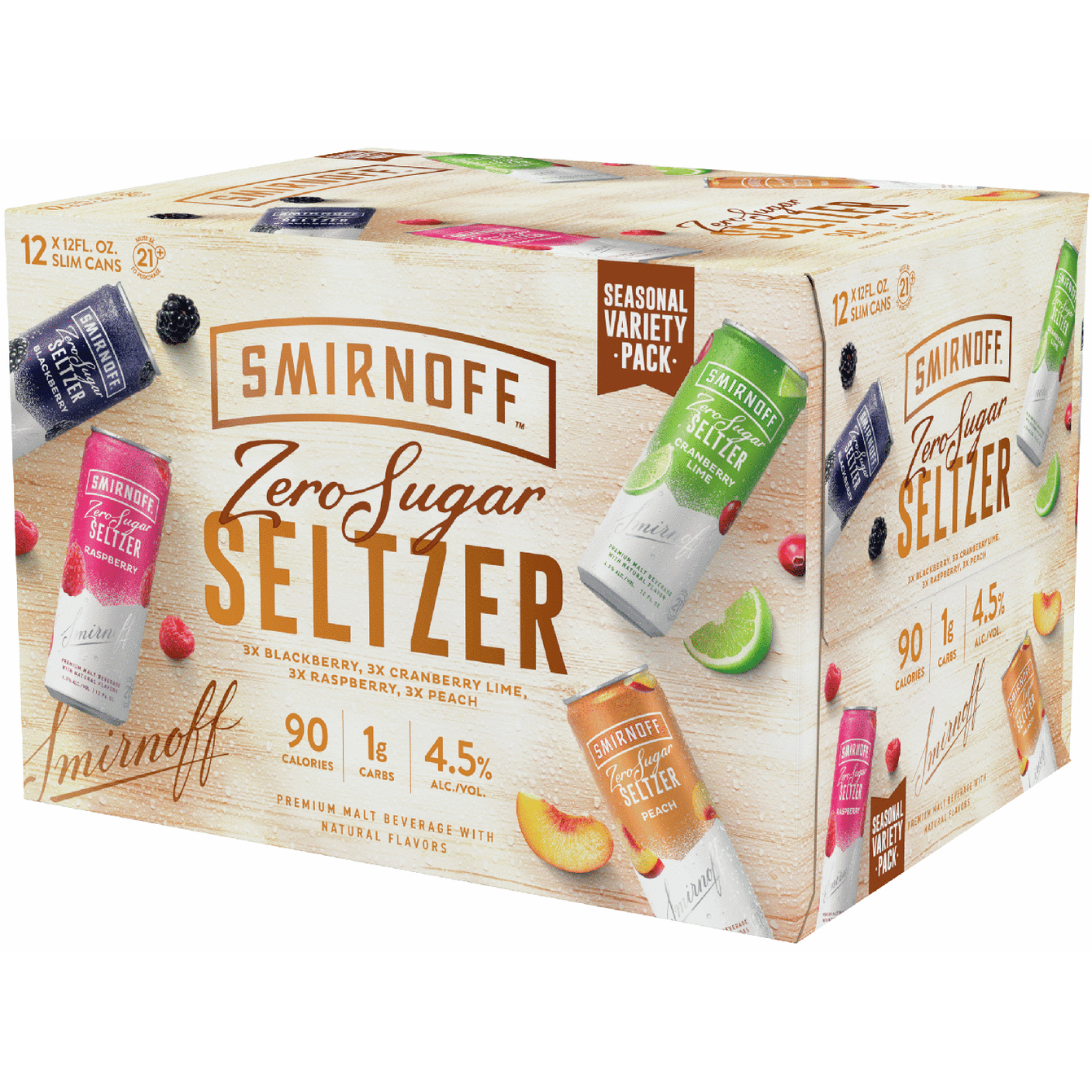 Smirnoff Seltzer Seasonal Variety Pack