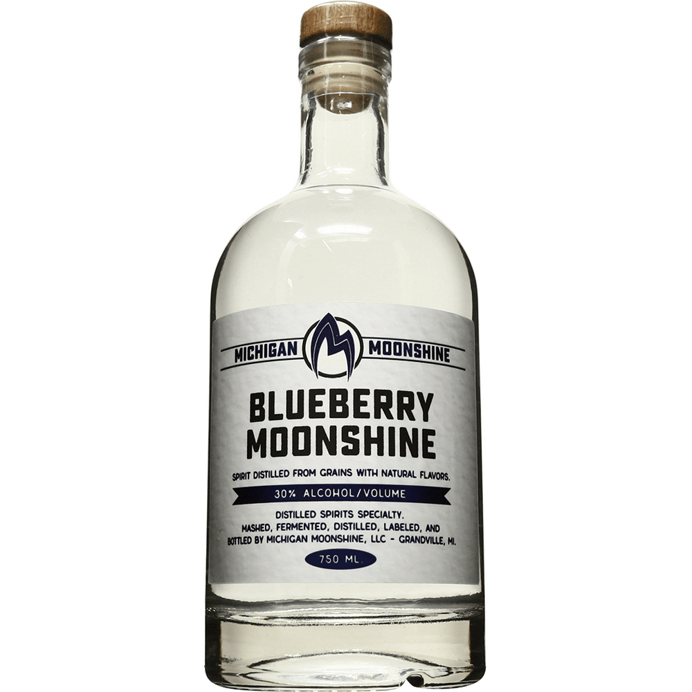 Michigan Moonshine Blueberry Moonshine Whiskey
