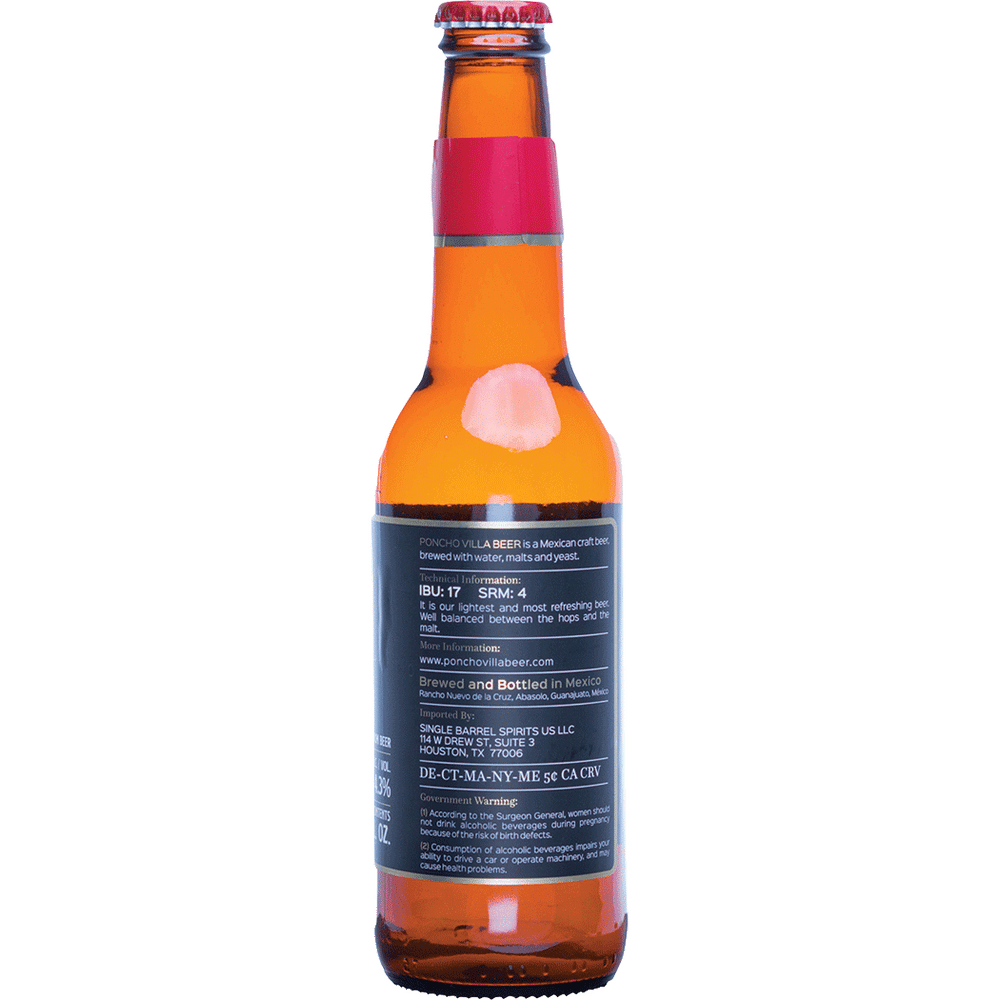 Poncho Villa Mexican Craft Beer