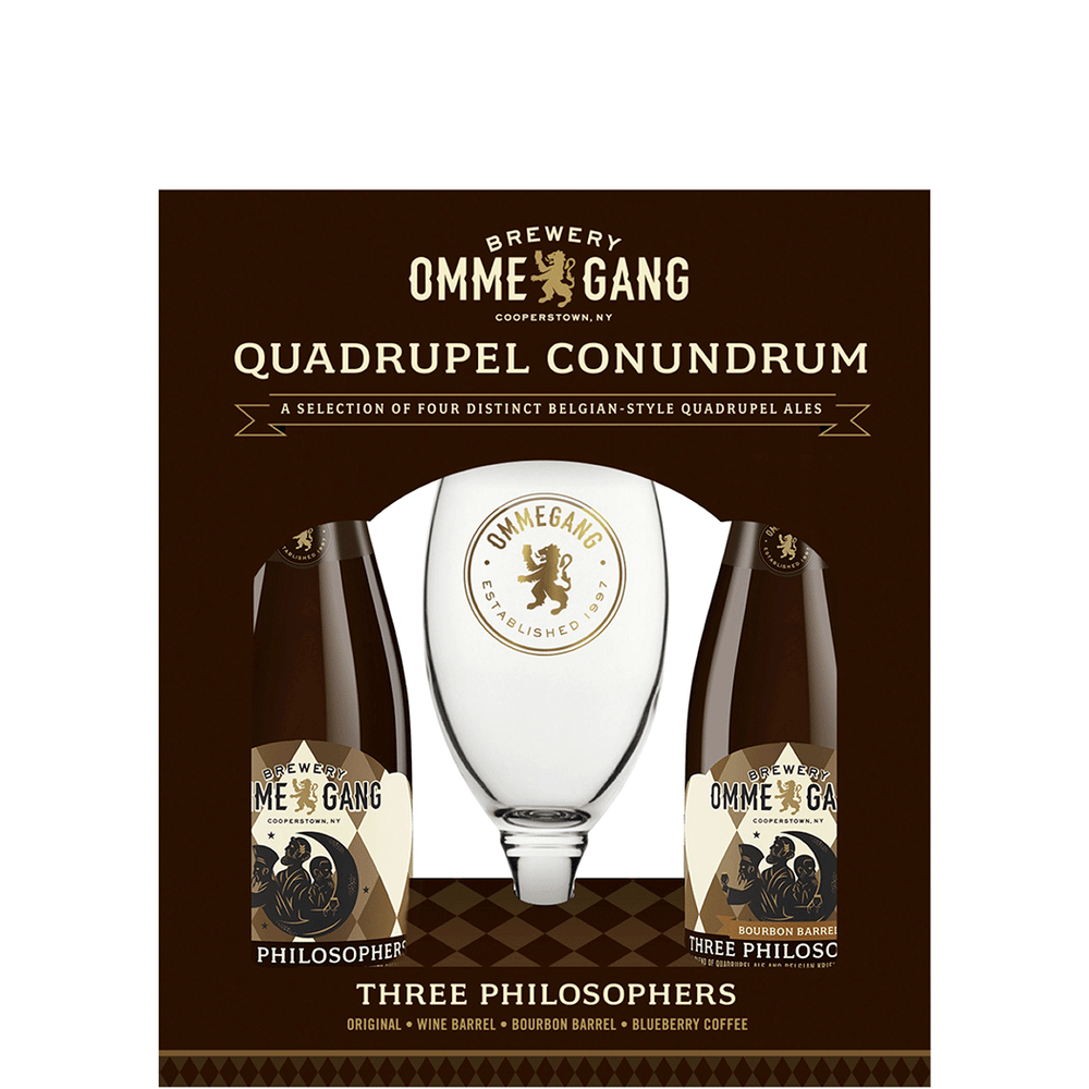 Ommegang Three Philosophers 4+1 Gift Pack