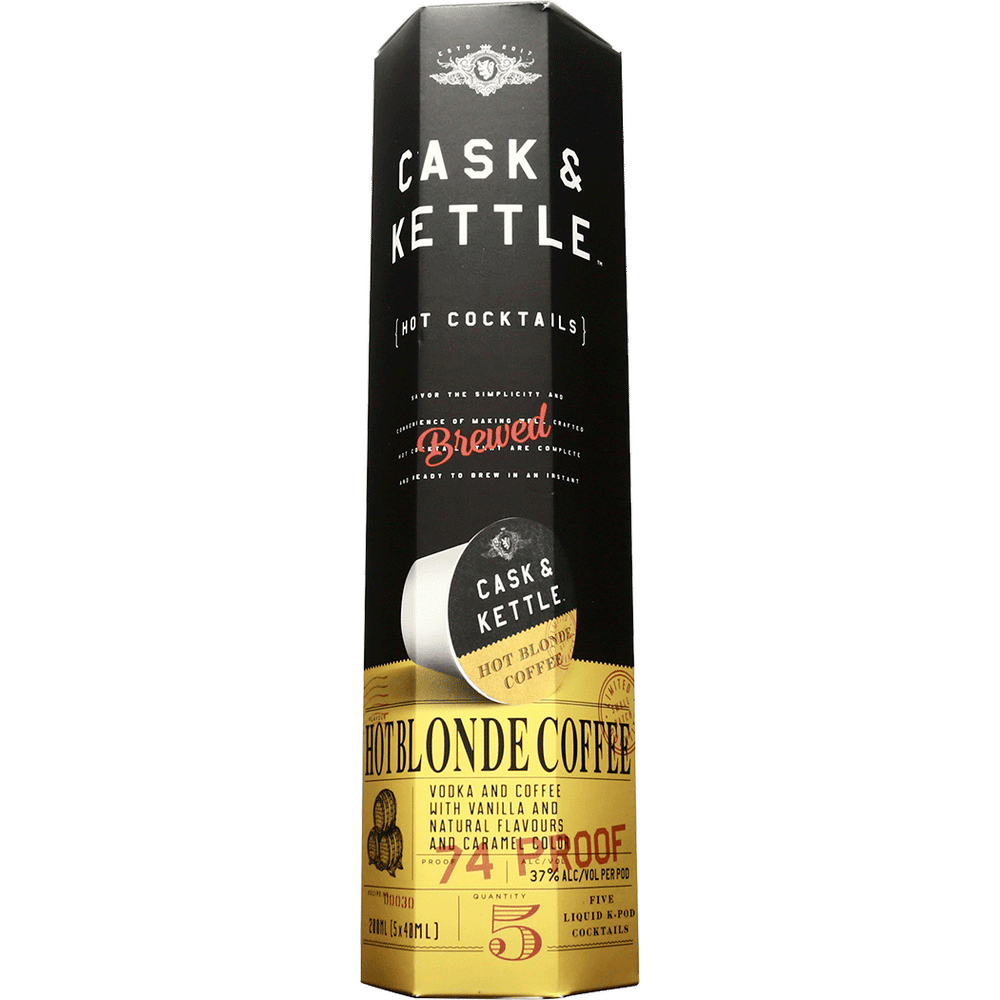 Cask & Kettle Hot Blonde Hard Coffee