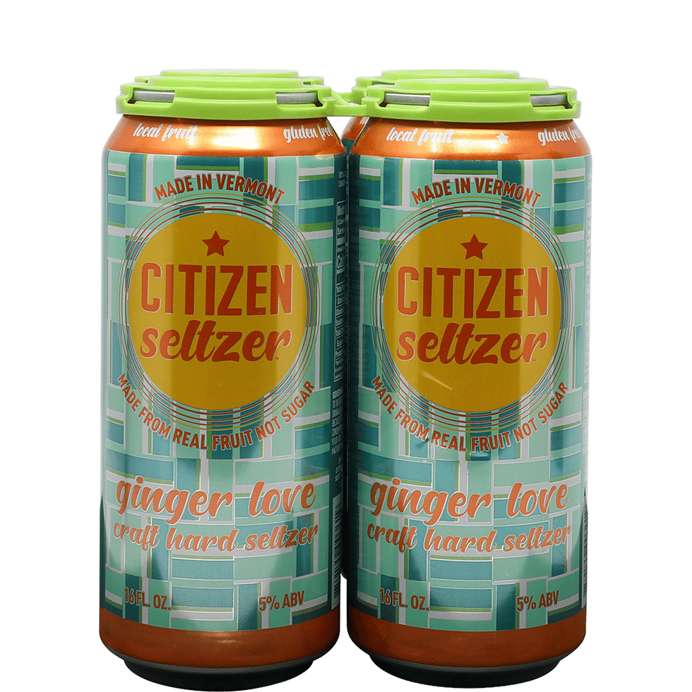Citizen Cider Ginger Love Seltzer