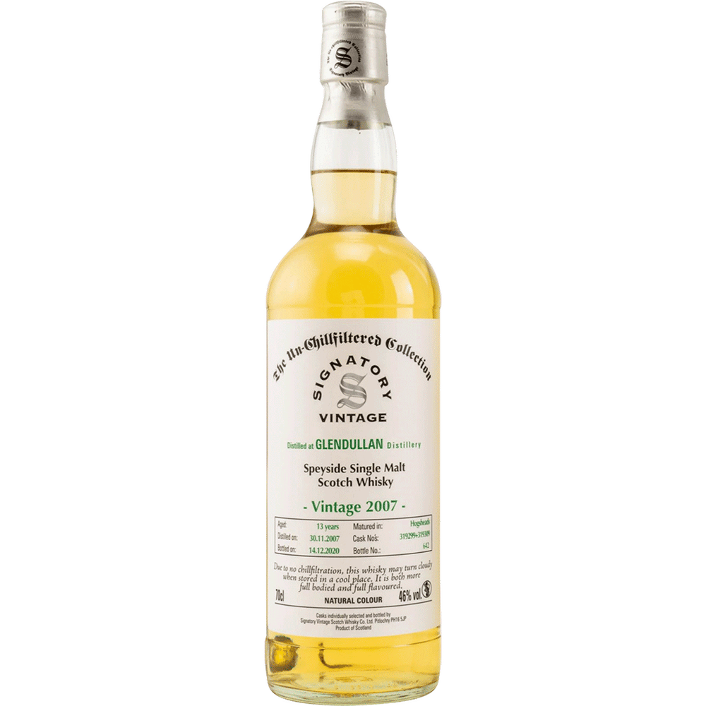 Signatory Glendullan 2007 Single Malt Whisky Barrel Select