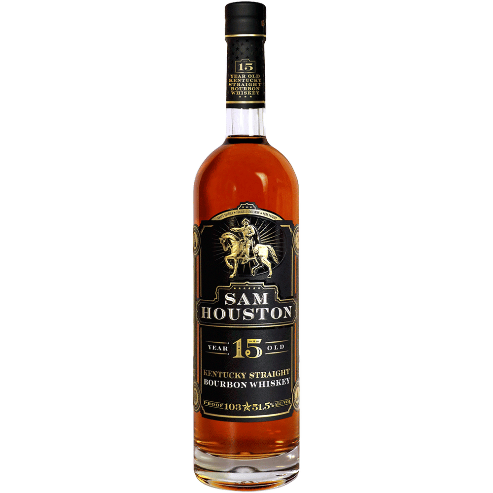 Sam Houston 15 Year Kentucky Straight Bourbon Whiskey | Total Wine