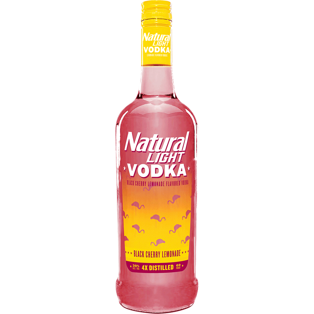 Natural Light Black Cherry Lemonade Vodka