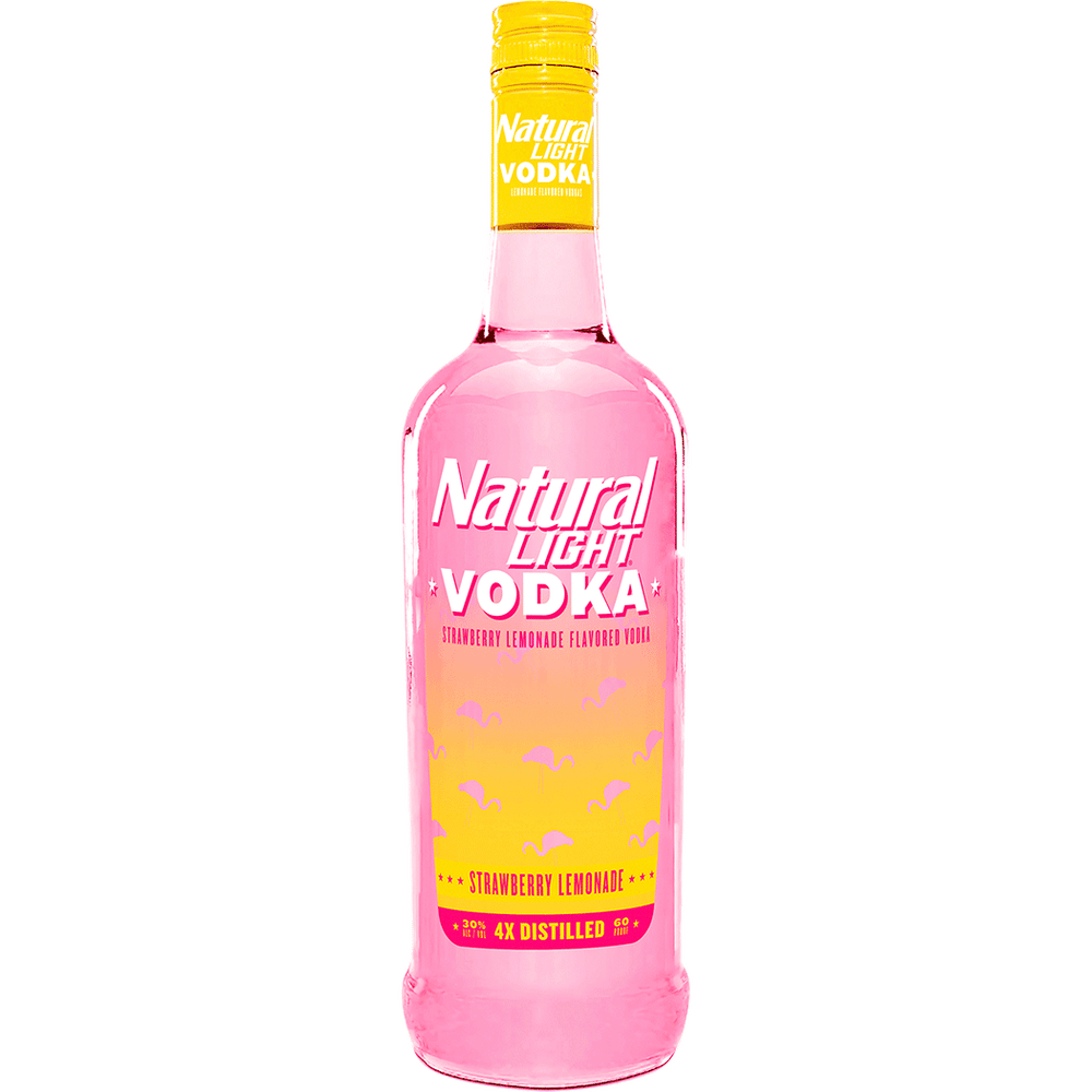 Natural Light Strawberry Lemonade Vodka
