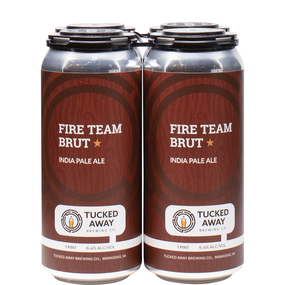Tucked Away Fire Team Brut IPA