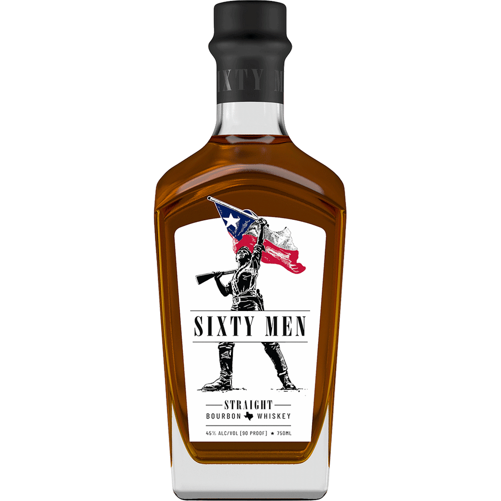 Sixty Men Straight Bourbon Whiskey