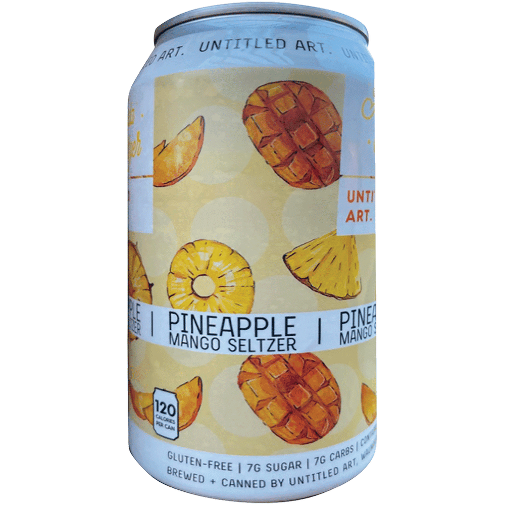 Untitled Art Pineapple Mango Hard Seltzer