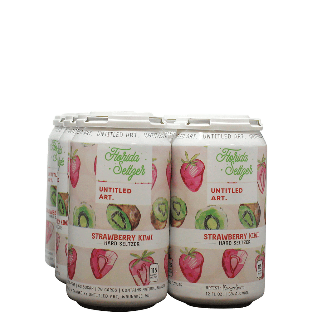 Untitled Art Strawberry Kiwi Hard Seltzer