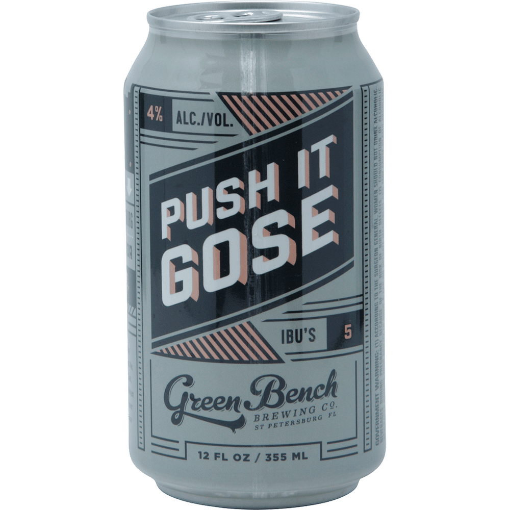 Green Bench Push it Gose