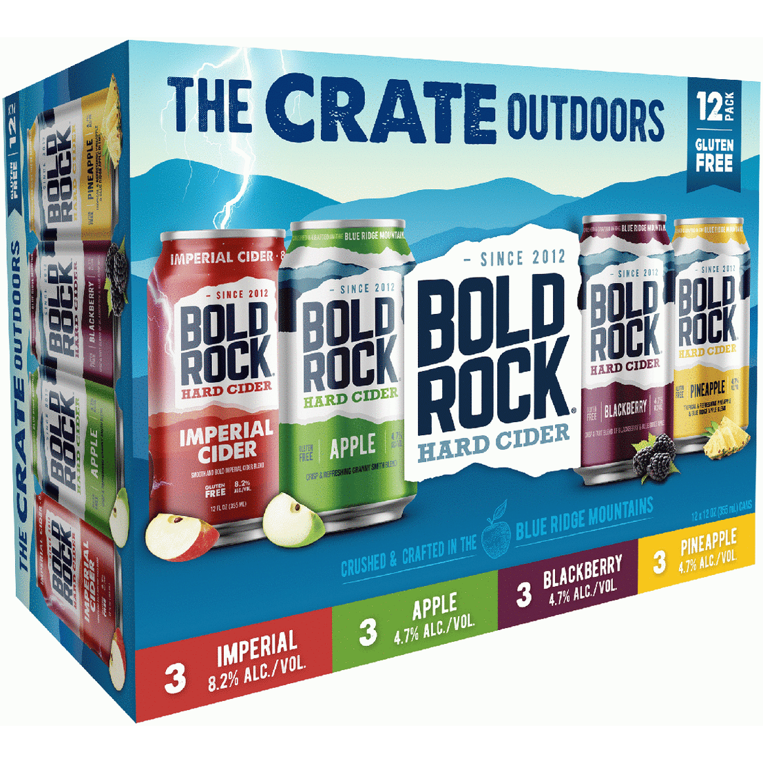 Bold Rock Crate Outdoors Variety