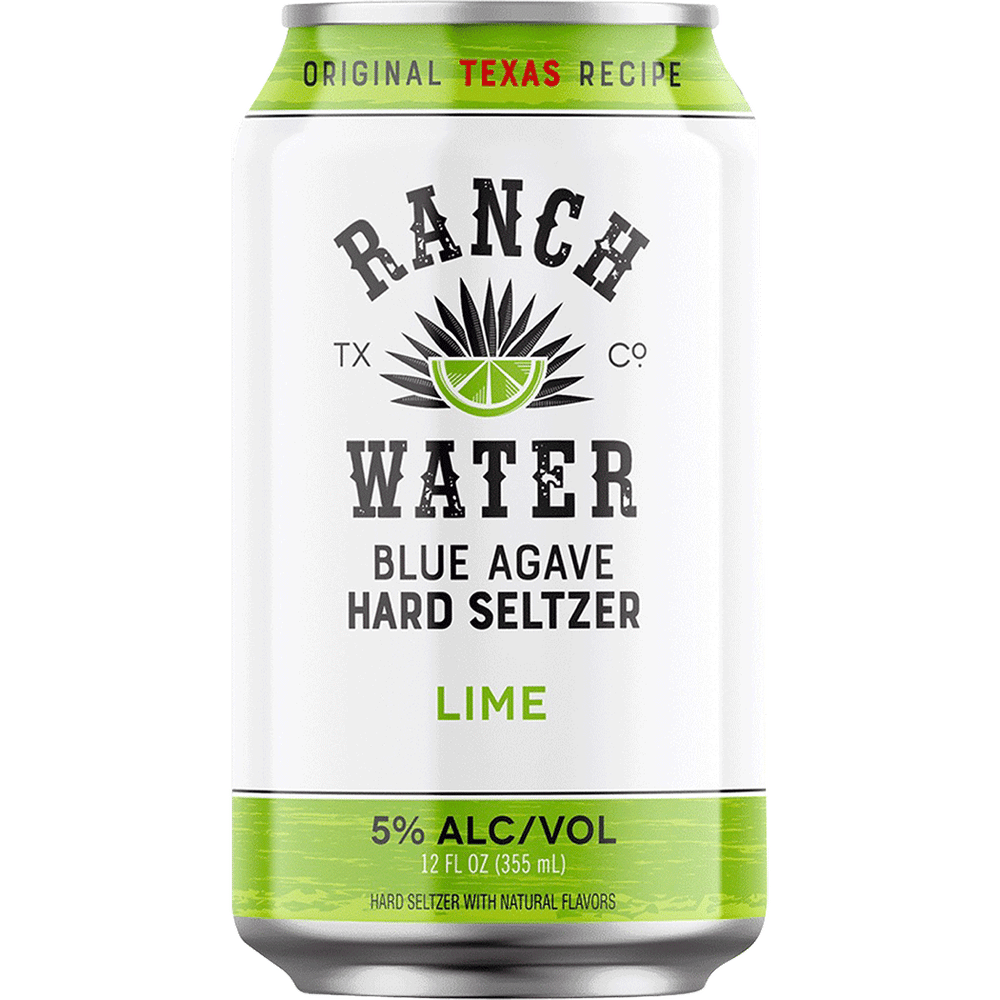 TX CO Ranch Water Lime Hard Seltzer