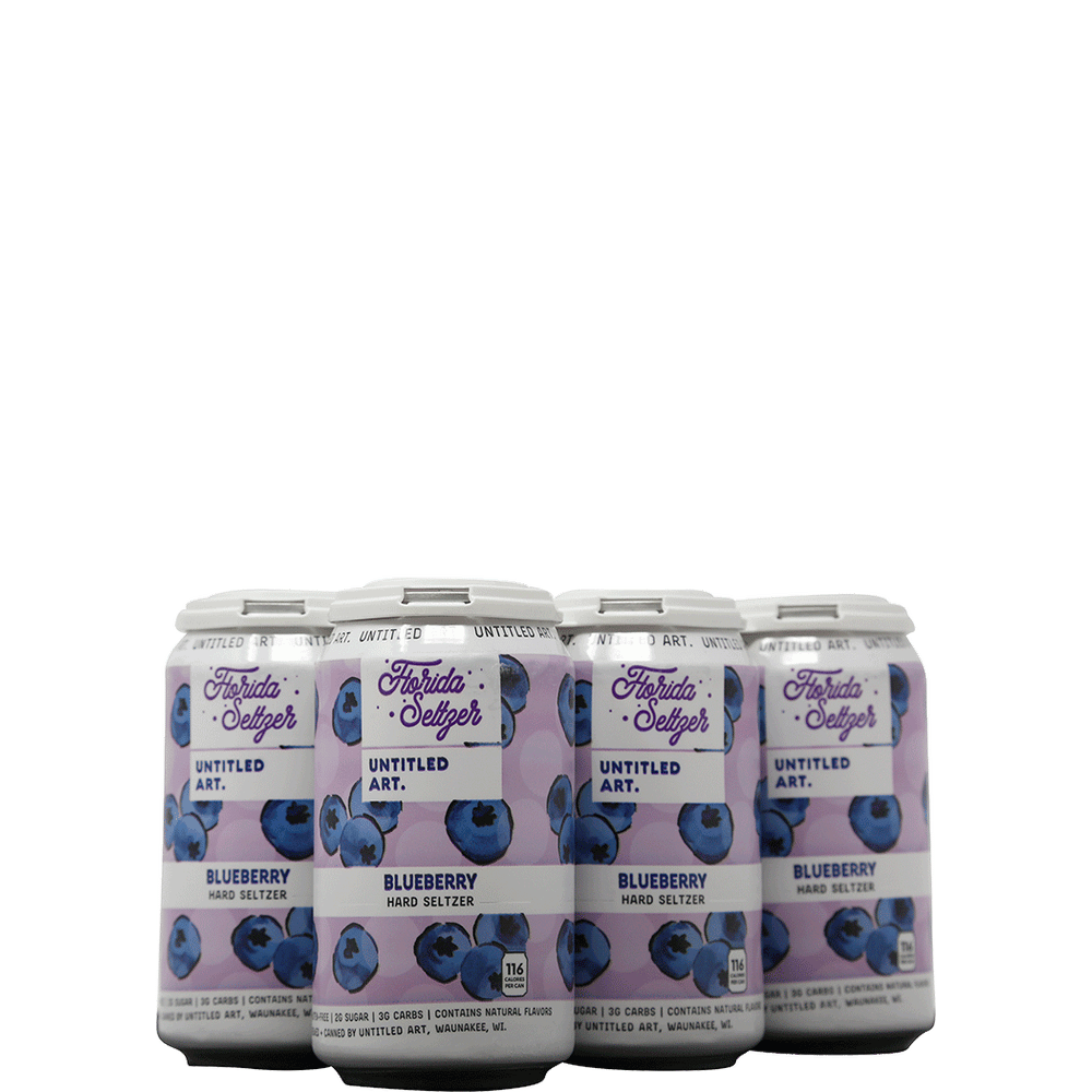 Untitled Art Florida Seltzer Blueberry