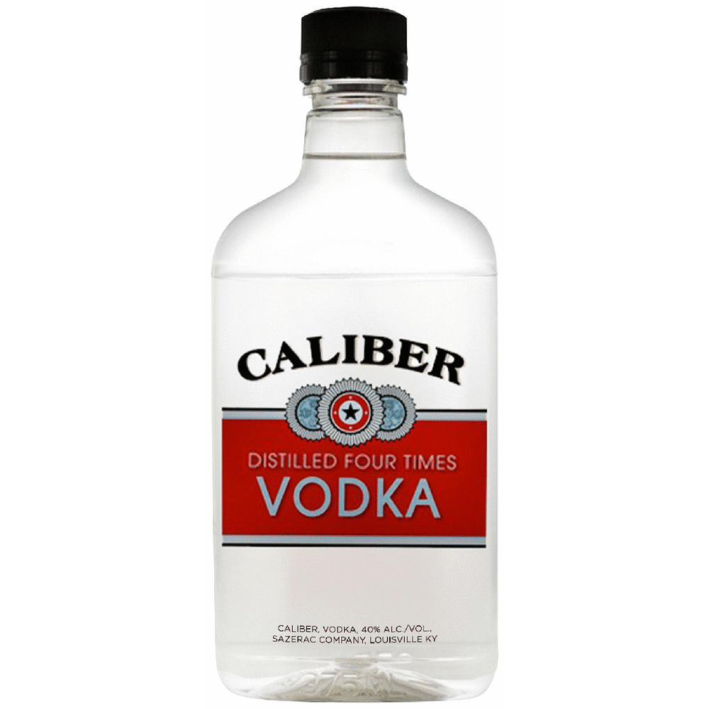 Caliber Vodka Plastic
