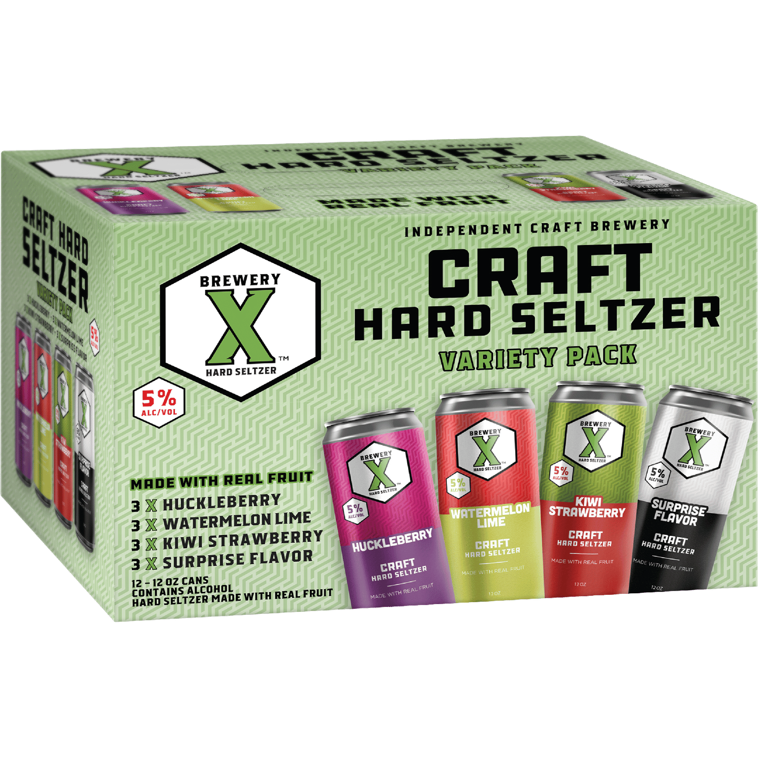 Brewery X Hard Seltzer Variety Pack