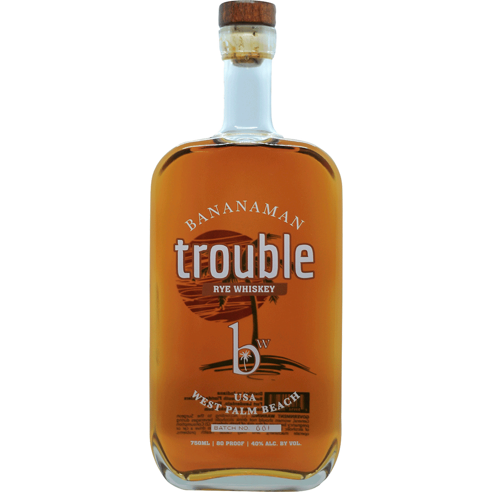 Bananaman Trouble Rye Whiskey