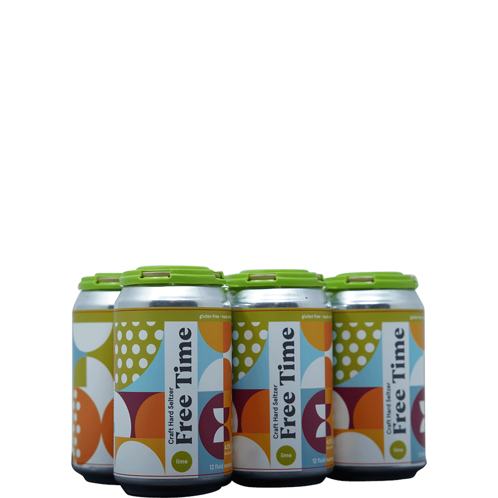 Moustache Free Time Hard Seltzer Lime