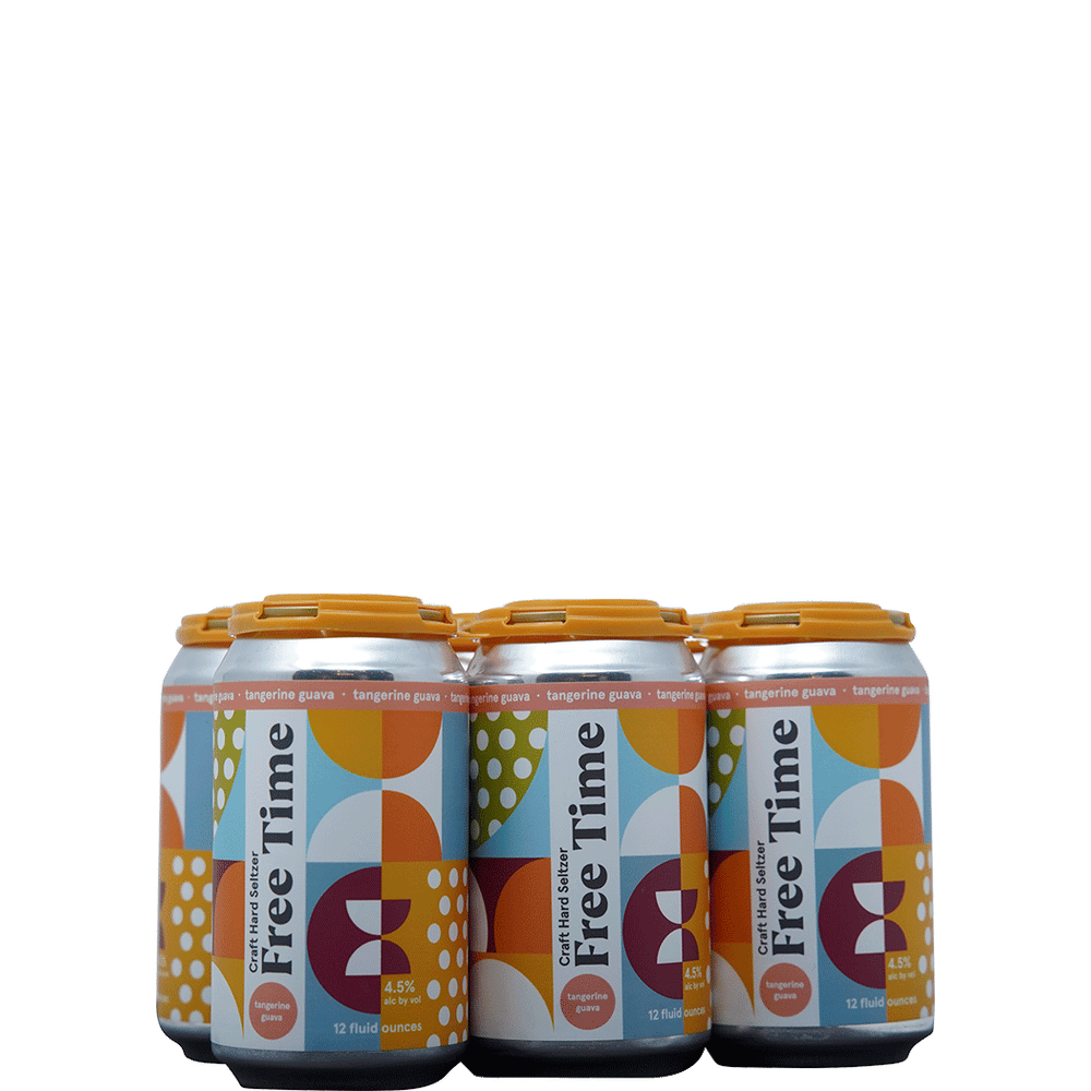 Moustache Free Time Tangerine Guava Seltzer