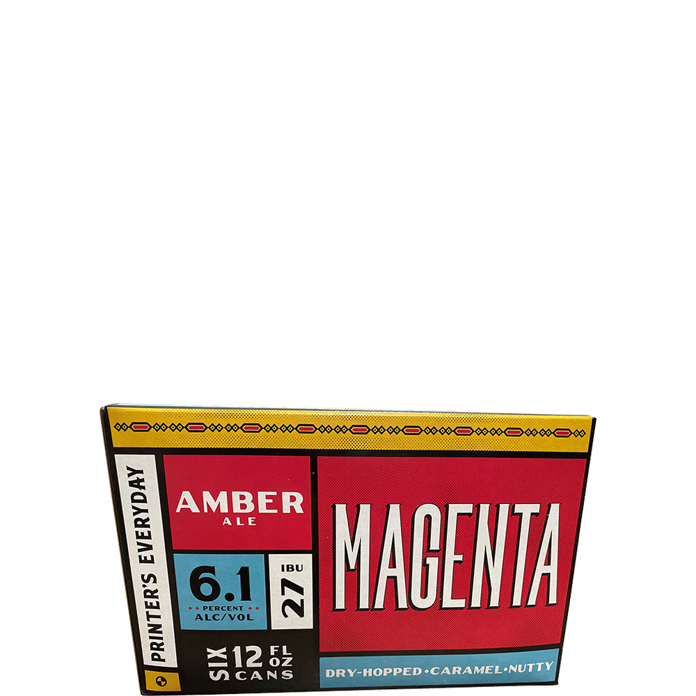 Printer's Everyday Magenta Amber Ale