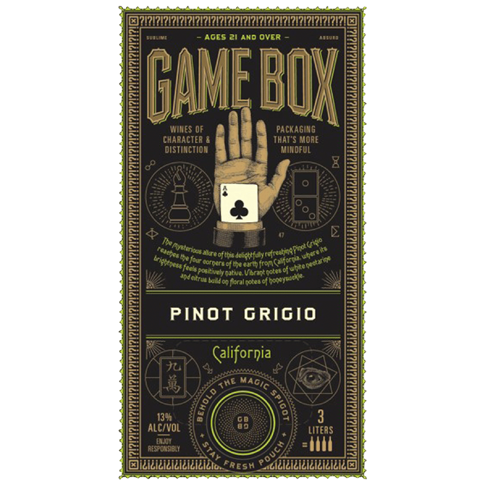 Game Box Pinot Grigio