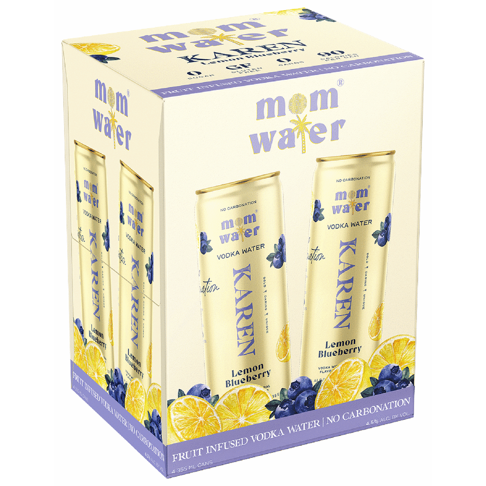 Mom Water Lemon Blueberry Karen