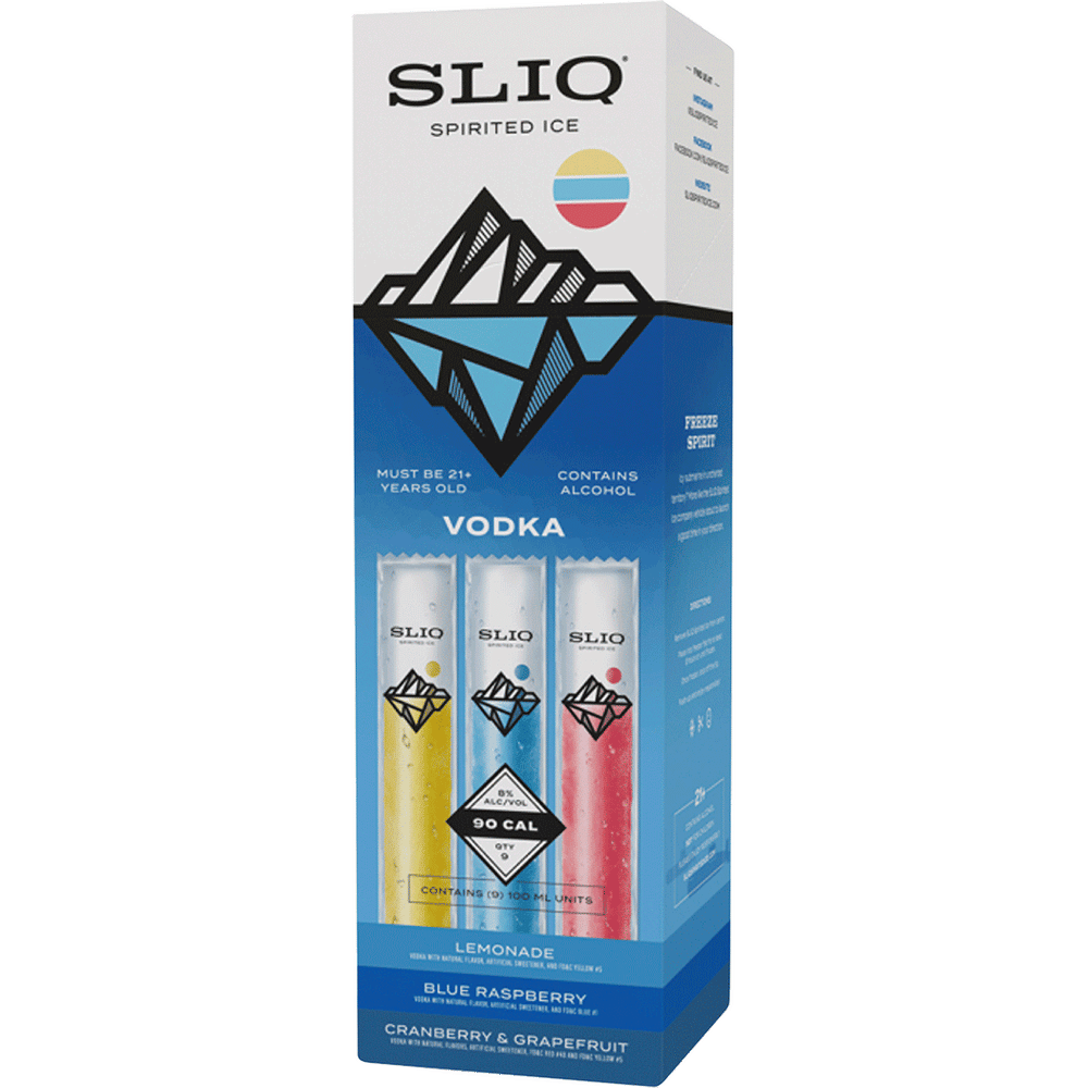 SLIQ Spirited Ice Pops